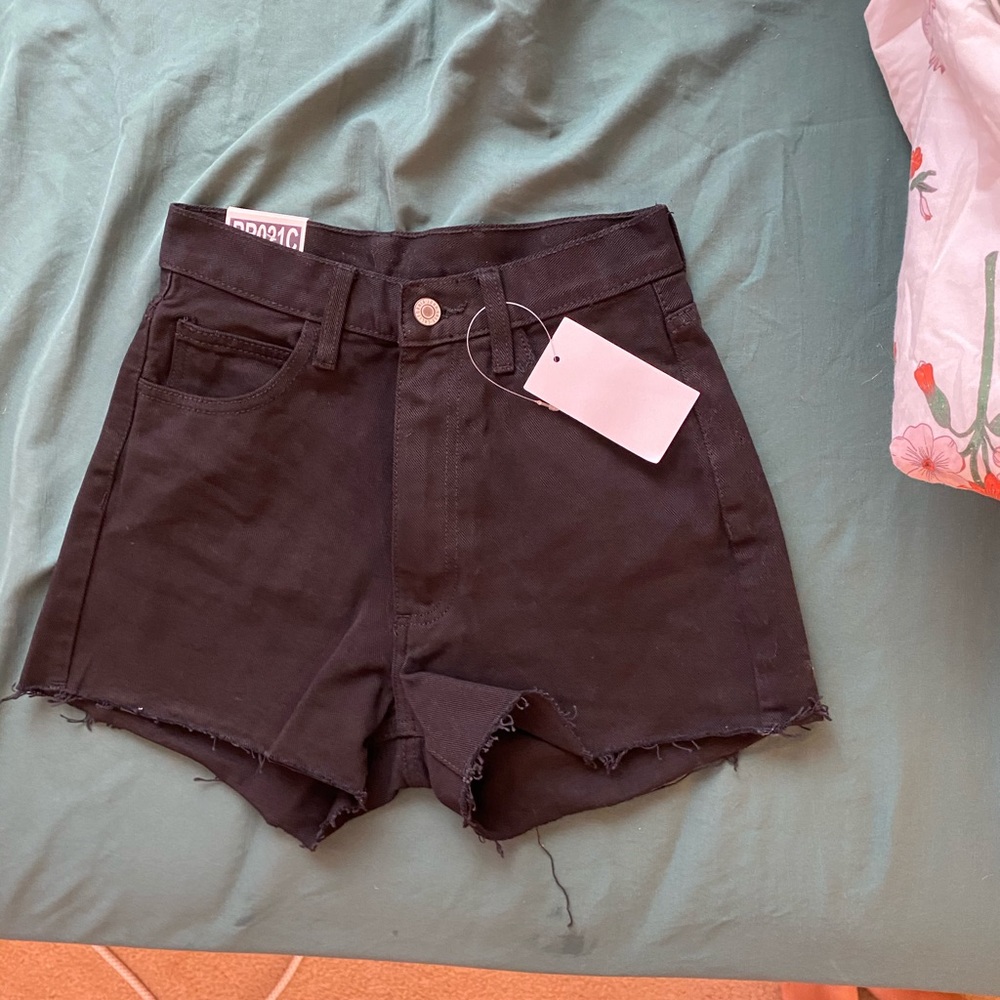 brandy melville high waisted shorts